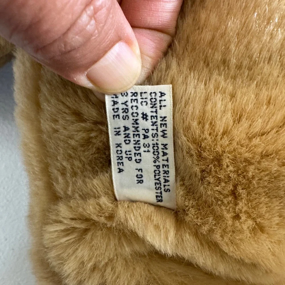 VTG Gerber G R Bear Plush Stuffed Animal Bow Official Mascot Childrens‎ Center